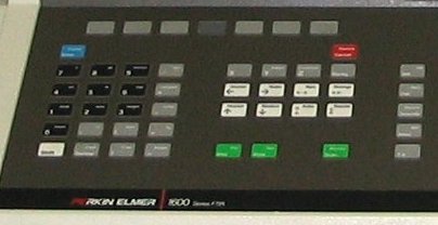 [Old IR control panel]